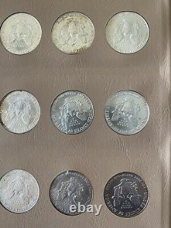 36 Coin Complete Set Silver American Eagle S In Dansco United States Dollars Gem