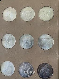 36 Coin Complete Set Silver American Eagle S In Dansco United States Dollars Gem