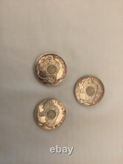 3 2001 Bison SILVER DOLLARS 1 OZ American Buffalo Silver Eagle Lot of 3 3 2001 Bison SILVER DOLLARS 1 OZ American Buffalo Silver Eagle Lot of 3