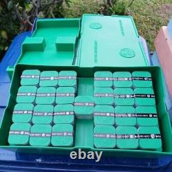 (4) 2023 GREEN MONSTER BOX FOR SILVER EAGLE COINS OR ROLLS LOT of FOUR BOXES #1