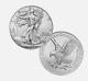 5pc 2022 Hot American Eagle Coins 1 Oz. 999 Fine Silver Bu In Stock