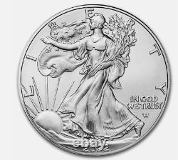 5PC 2022 Hot American Eagle Coins 1 oz. 999 Fine Silver BU In Stock