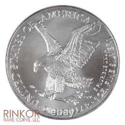 (5 Coins) 2024 1oz. 999 $1 American Silver Eagle BU