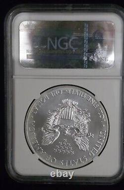 AMERICAN SILVER EAGLES 2007W, 2008W, 2011,2021S Mixed Lot Graded MS70 MS69