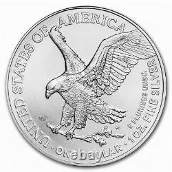 A Lot of 4 2023 American Eagle Coins 1 oz. 999 Fine Silver Uncirculated