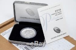 American Eagle 2018 One Ounce Palladium Proof Coin By US MINT 4 COINS