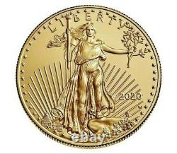 American Eagle 2020 One Ounce Gold Uncirculated Coin Only 7K minted
