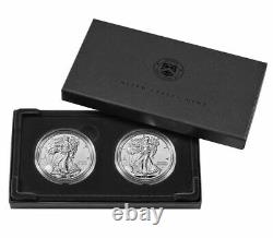 American Eagle 2021 One Ounce Silver Reverse Proof Two-Coin Set Designer ORDERED