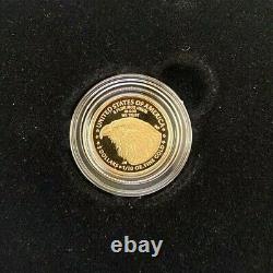 American Eagle 2021 One-Tenth Ounce Gold Coin W MINT 21EEN OGP & COA RARE