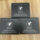 American Eagle 2021 W One Ounce Silver Uncirculated (21egn) Lot Of 3