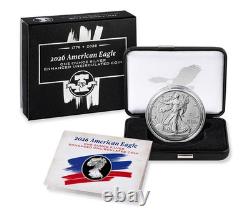 American Eagle 2026-W One Ounce Silver Enhanced Uncirculated Coin IN HAND