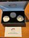American Eagle 20th Anniversary Silver Coin Set Of 3, With Mint Box And Coa