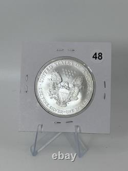 American Eagle Silver Coin Silver Eagle Philadelphia Mint 2001 #48