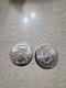 American Eagle Silver Dollars 2004-2018, 1oz. 999 Fine Silver, 2-coin Lot
