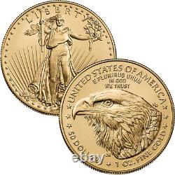 American Gold Eagle 1 oz $50 NGC MS69 Random Date and Label