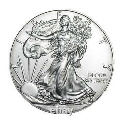 American Silver Eagle 1 oz Coin Random Year Lot of 10