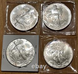 American Silver Eagle 1 oz Lot of 4 (various years) 03 03 08 10