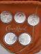 American Silver Eagle Coin 2020, 1oz. 999 Bu Lot Of 5 With Protective Case
