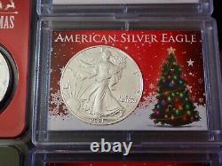 Bulk Gold & Silver Lot 1/2 Gram Gold Bars/. 999 Silver Rounds/Silver Eagles