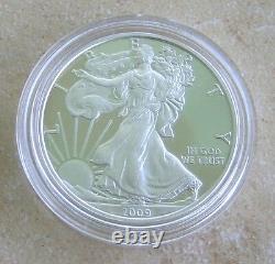 Complete Your 36 Year Heraldic Silver Eagle Proof Set With This 2009 Proofed DC