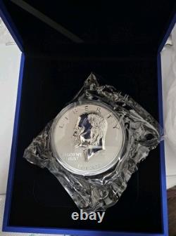 Eisenhower 2 Oz Silver Proof 360g Brass 2025 150 YEARS OF U. S AMERICAN EAGLE