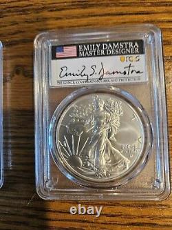 EmilyDamstra Signature Mint Engraver Series 2021, 2022, 2023 & 2024 EAGLES