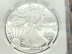 FIRST DAY OF ISSUE 2022 W Proof American Silver Eagle MTN NGC PF70 ULTRA CAMEO