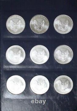 First 31 Years of Gorgeous American Silver Eagles in Deluxe Lighthouse Album