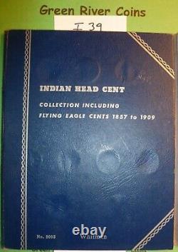 Flying Eagle Indian Head Penny Cent Coin Collection #Lot I-39 (1857 to 1909)