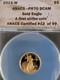 Gorgeous 2015-w 1/10th Oz American Gold Eagle $5 Anacs Pr70 Dcam