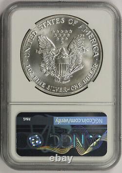 Lot 4 Coins 1992 American Silver Eagle $1 MS 69 NGC