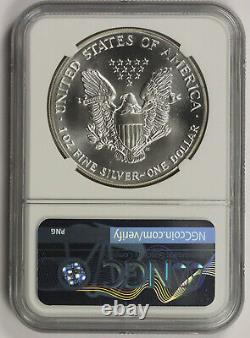 Lot 4 Coins 1992 American Silver Eagle $1 MS 69 NGC