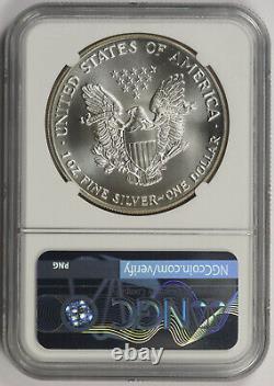 Lot 4 Coins 1992 American Silver Eagle $1 MS 69 NGC