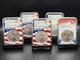 Lot 5 Graded Silver Eagle 2020 Ms70, 2021 Ms70, 2021 Ms70, 2022 Ms70, 2023 10