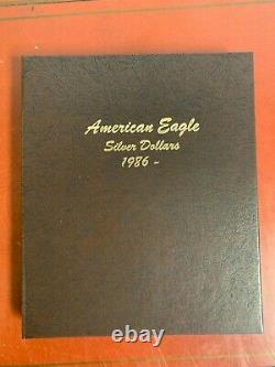 Lot Of 36 Full Set Of American Silver Eagles In Dansco Album! 1986-2021 Eagles