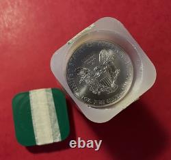 Lot Of 3 2011p American Silver Eagle Bullion Type-1 From Us Mint Tubes, Uncirc