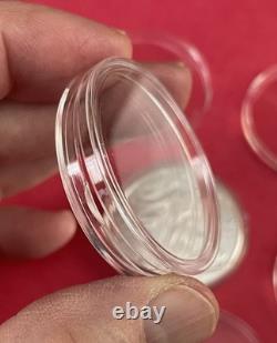 Lot Of 3 2011p American Silver Eagle Bullion Type-1 From Us Mint Tubes, Uncirc