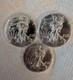 Lot Of (3) 2016 1 Oz Silver American Eagles Bu