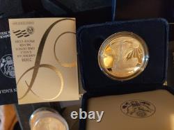 Lot Of 5 Proof Silver Eagles-Various Dates