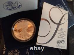 Lot Of 5 Proof Silver Eagles-Various Dates