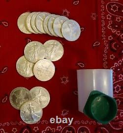 Lot Of Five 2024 American Silver Eagles 1 Troy Ounce
