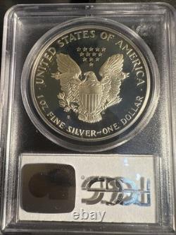 Lot Of Three Silver Eagles 1989 S, 2006, 2009 All Graded MS 69 Very Nice