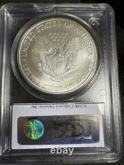 Lot Of Three Silver Eagles 1989 S, 2006, 2009 All Graded MS 69 Very Nice