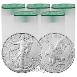 Lot of 100 2026 $1 American Silver Eagle 1 oz BU