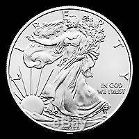 Lot of 100 x 1 oz Random Year American Eagle Silver Coin