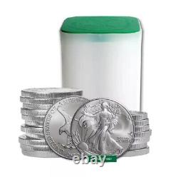 Lot of 10 2024 $1 American Silver Eagle 1 oz BU