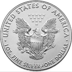 Lot of 20 2020 $1 American Silver Eagle 1 oz Brilliant Uncirculated