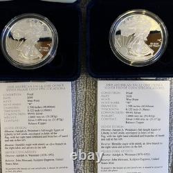 (Lot of 27) 1986-2008, 2010, 2011 Proof American Silver Eagles