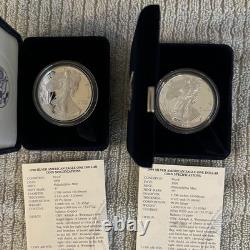 (Lot of 27) 1986-2008, 2010, 2011 Proof American Silver Eagles