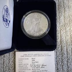 (Lot of 27) 1986-2008, 2010, 2011 Proof American Silver Eagles